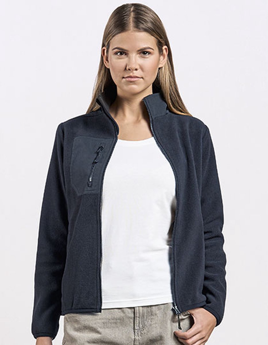Promodoro Women´s Canvas Fleece Jacket E7955 Blauw