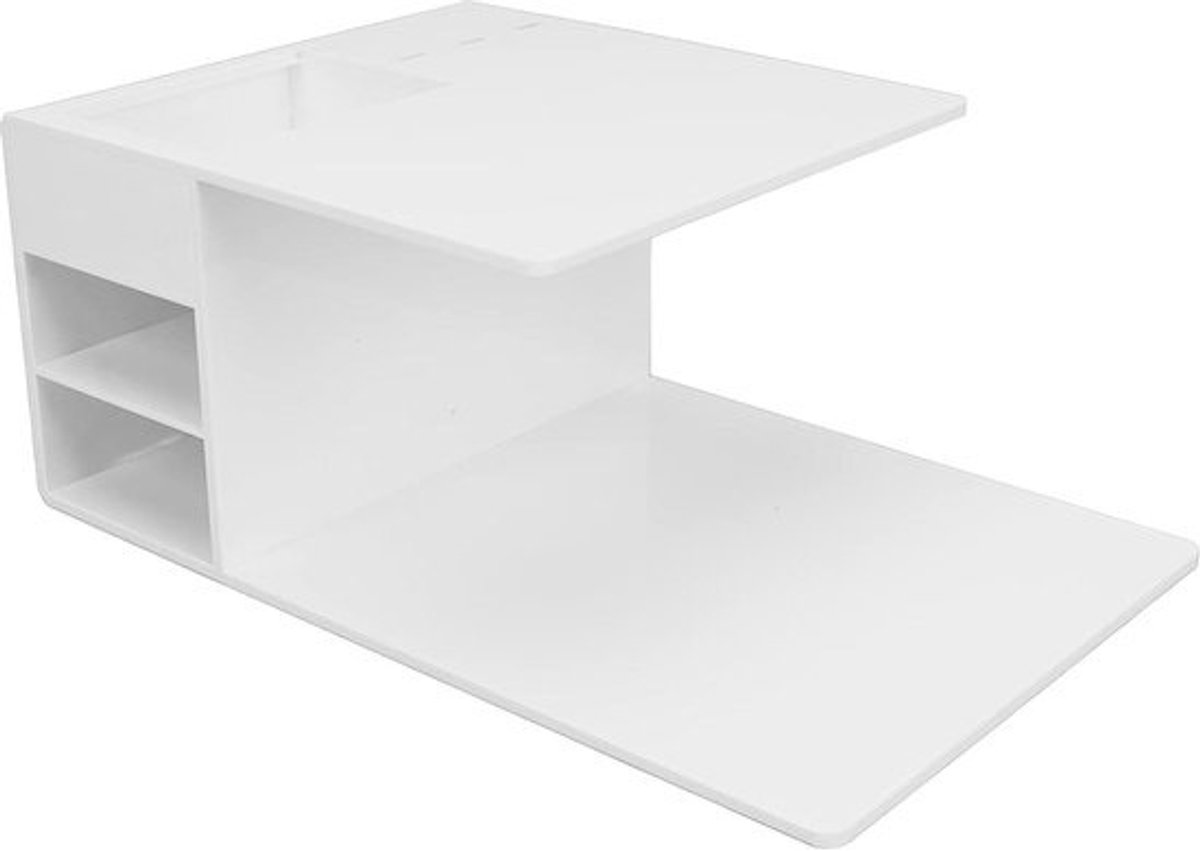 Lash Pillow Shelf Organizer Acryl Wimper Extension Plank Stand Make-up Tool Display Kast voor Wimper Extension Kussen - Wit - Met Zoekwoorden Bedrijfsnaam