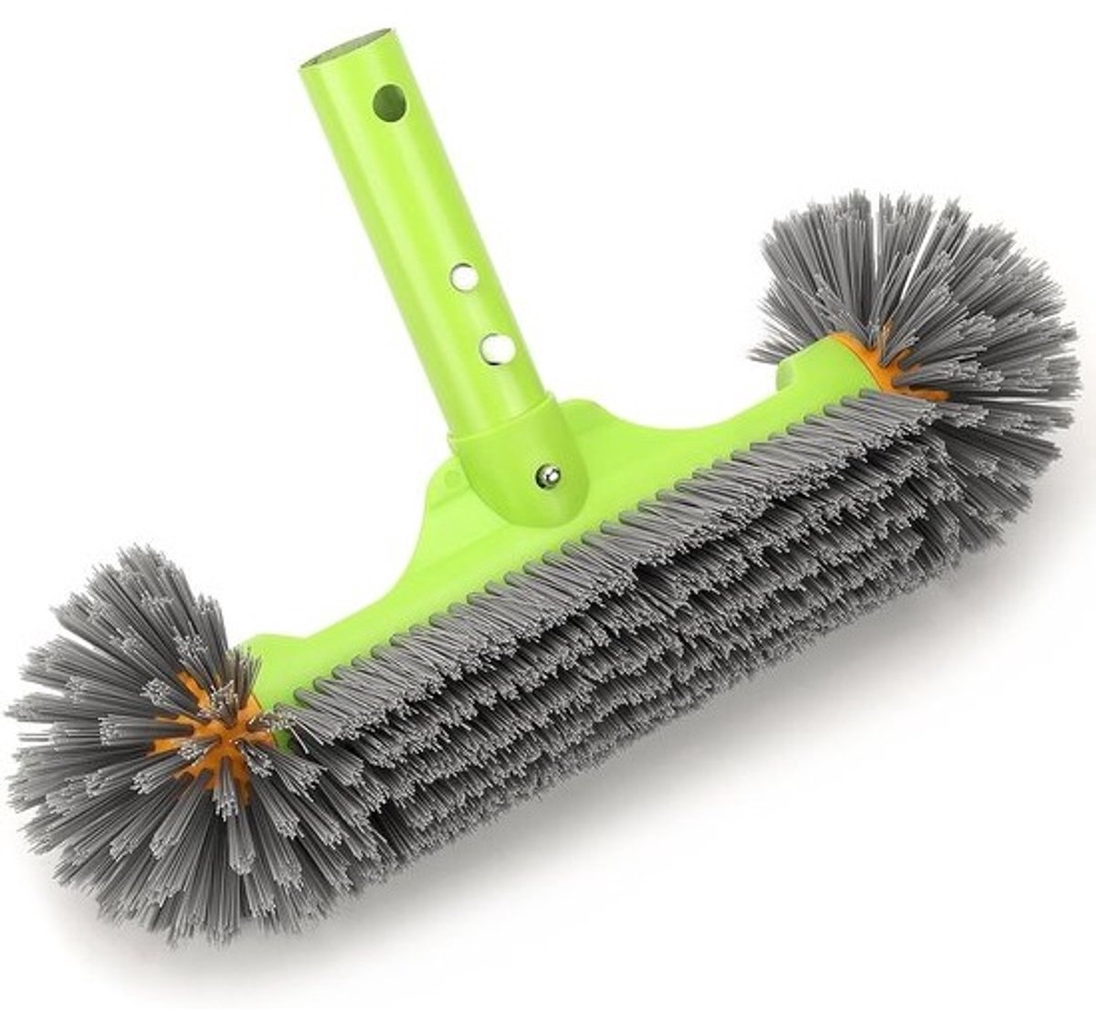 Zwembadborstel 33 cm - zwembadreinigingsborstel - EZ-clip - zwembadwand en zwembadvloer - ShopVlot