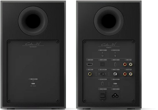 Kef Coda W Actieve HiFi-Luidspreker - Dark Titanium (Paar) — afbeelding 3