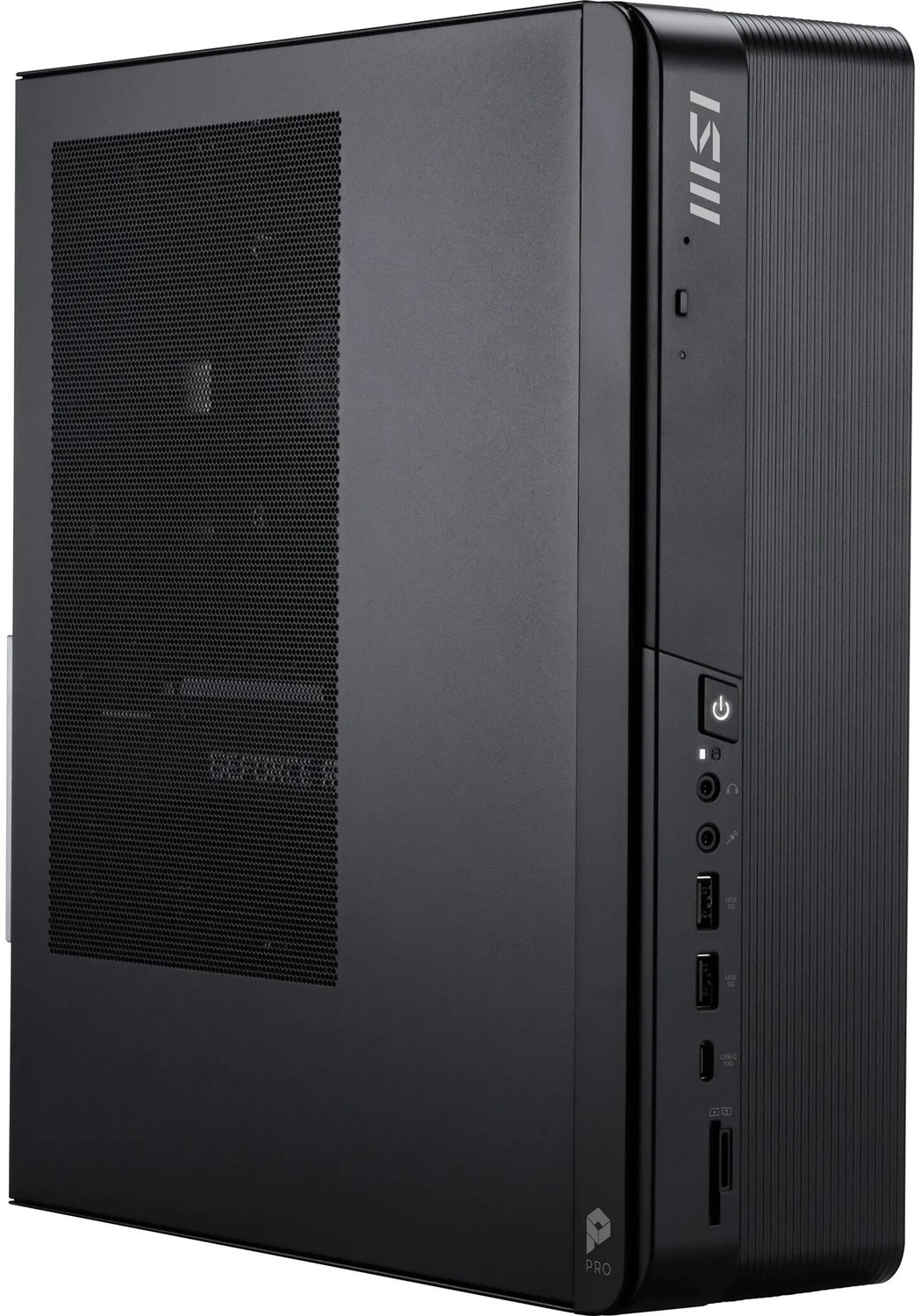 MSI Pro DP80 A14G-004EU PC Intel® Core™ i5 i5-14400 16 GB DDR5-SDRAM 512 GB SSD Windows 11 Pro Desktop Zwart