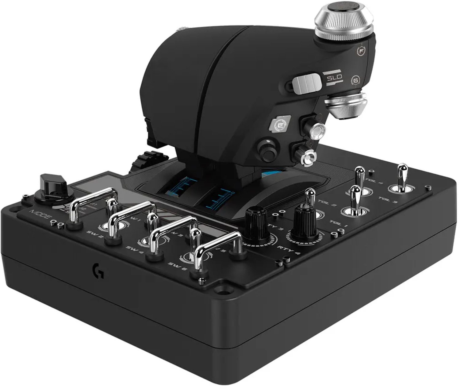 Bol.com Logitech G Saitek Pro Flight X56 HOTAS - Flight Joystick - PC aanbieding