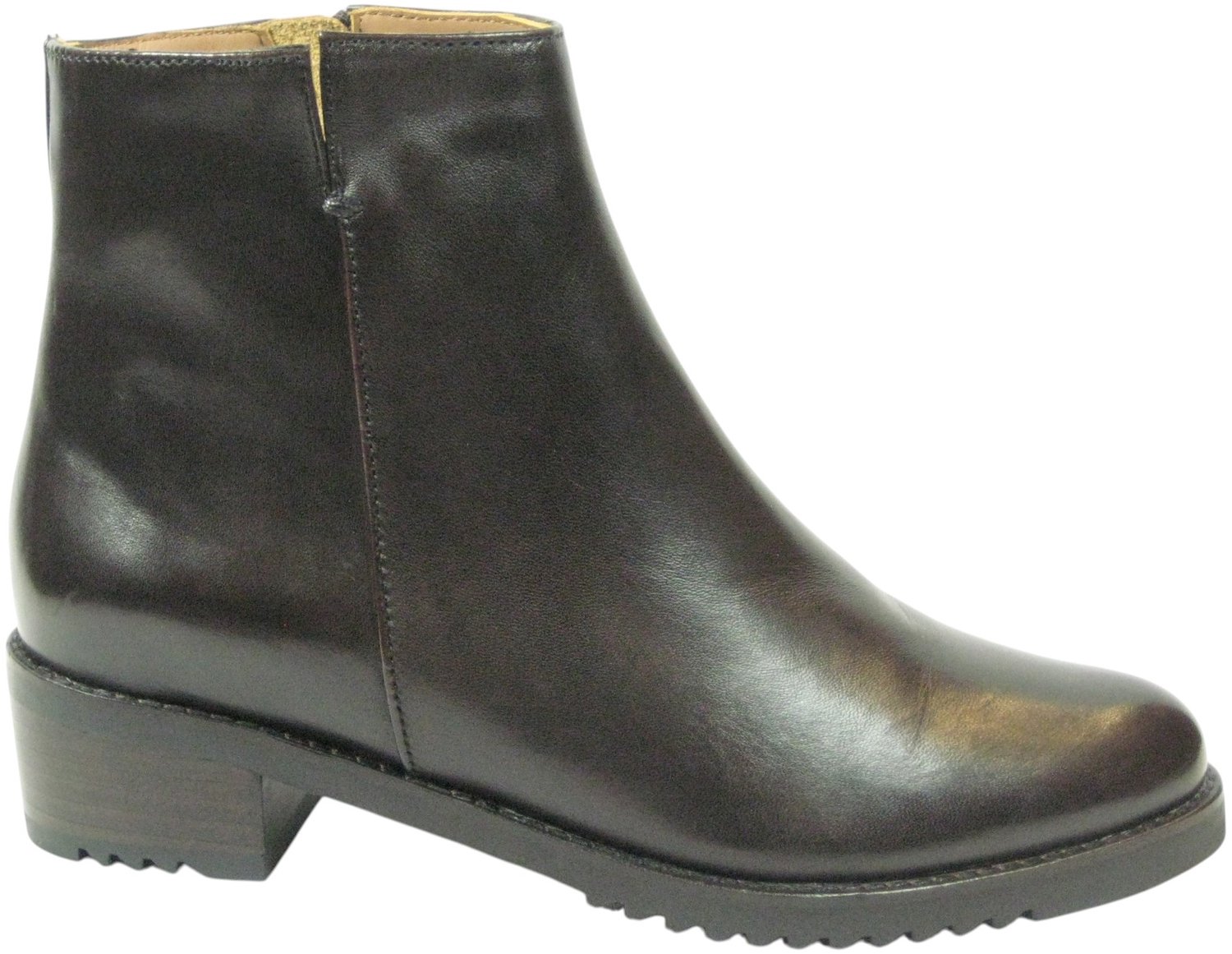 Everybody - Dames enkellaars - Artikel Belfort 11654U3254 GL399 - Donkerbruin - Maat 38