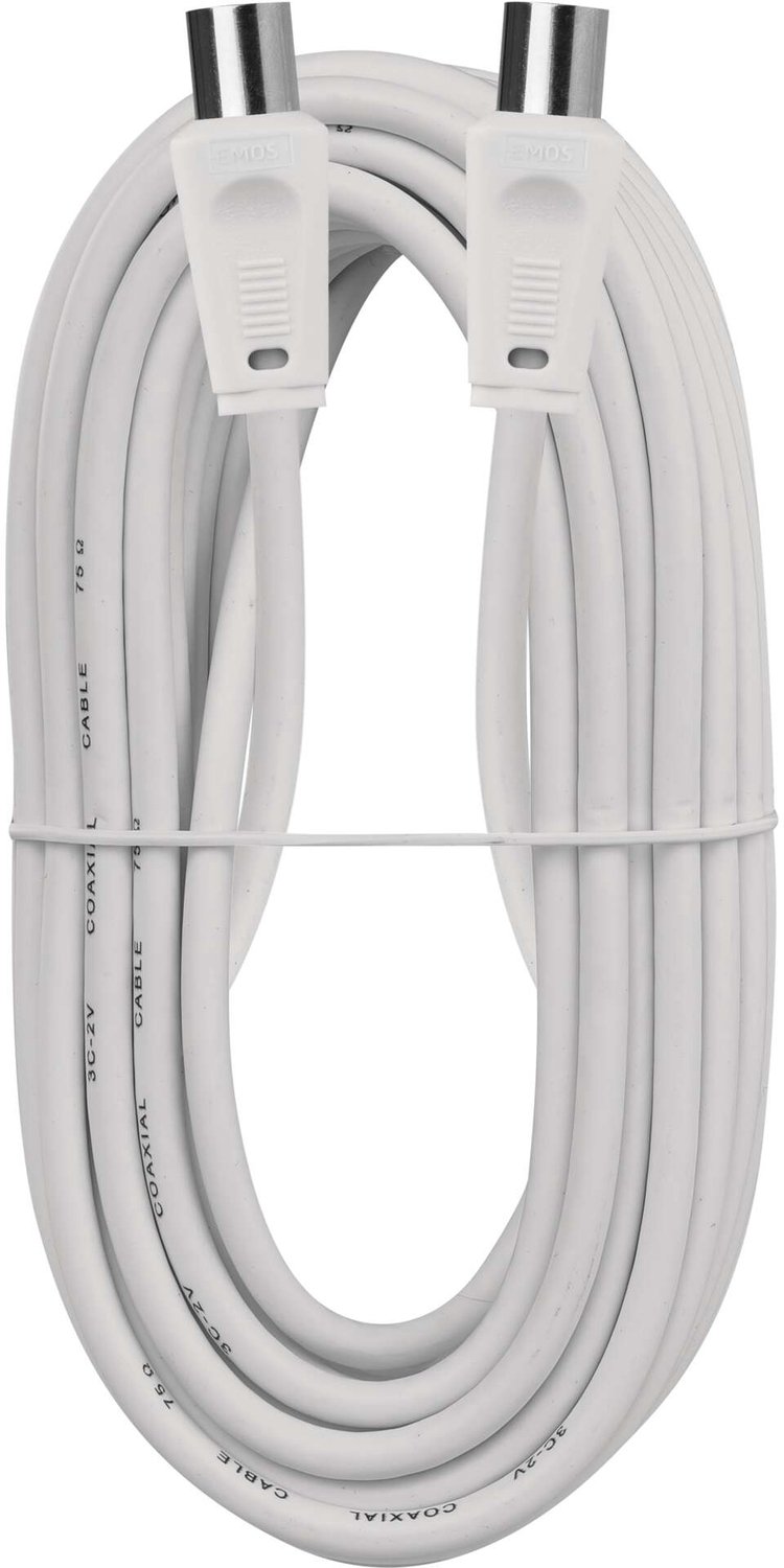 EMOS Afgeschermde coaxkabel voor antennes, 7,5 m – rechte stekkers, S30700