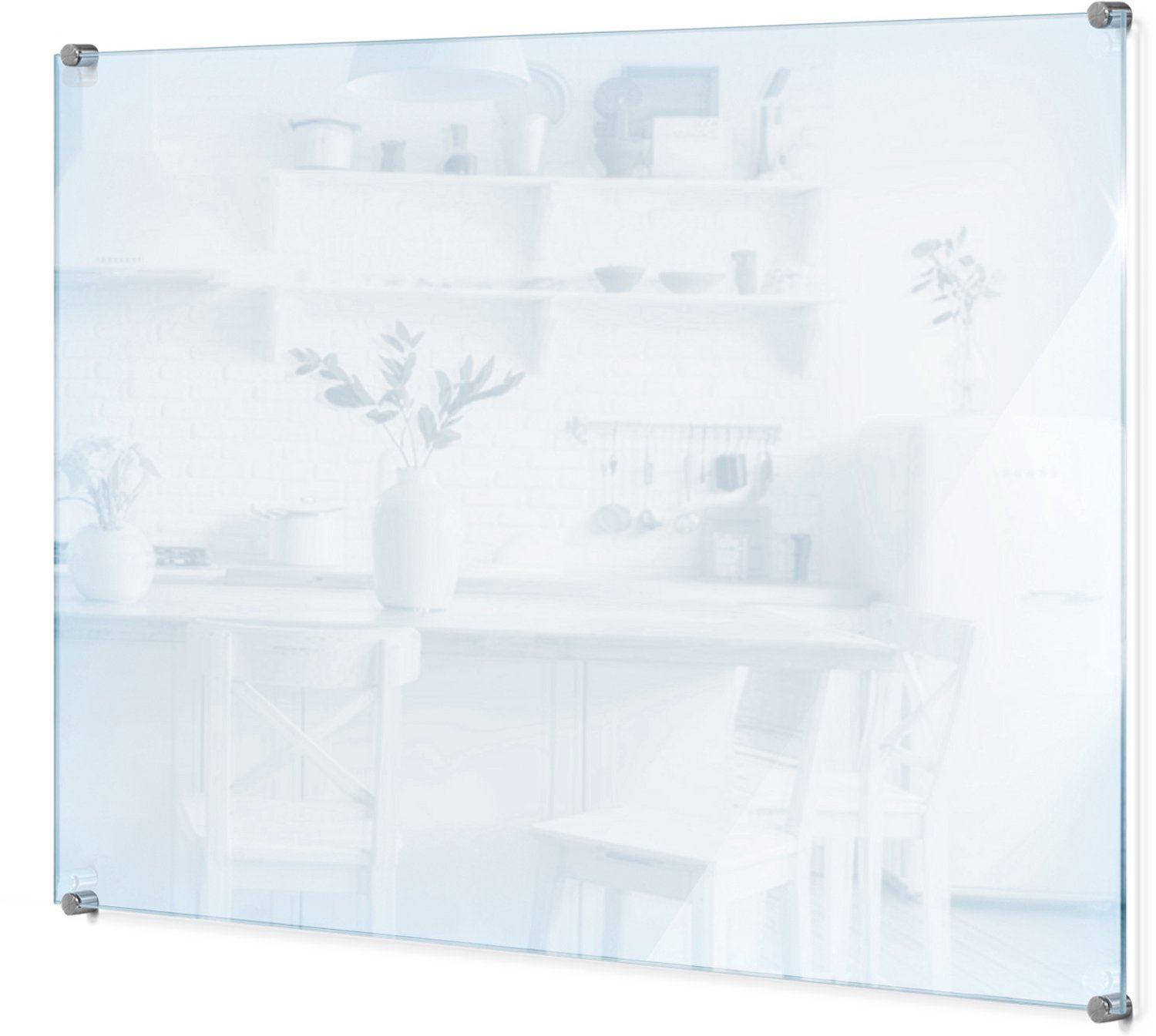 Wallmuralia Achterwand Keuken - Transparante Keuken Achterwand - 80 x 60 cm - Achterwand Keuken Glas - Kookplaat Achterwand - Spatplaat Keuken - Spatplaat Keuken Glas