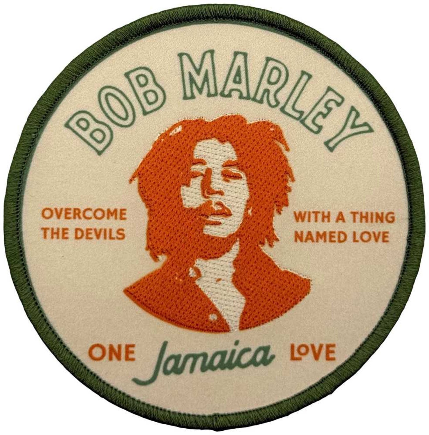Bob Marley - Thing Called Love Patch - Beige/Multicolours