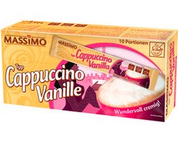 Massimo - Cappuccino Vanille - 16 x 125 gram