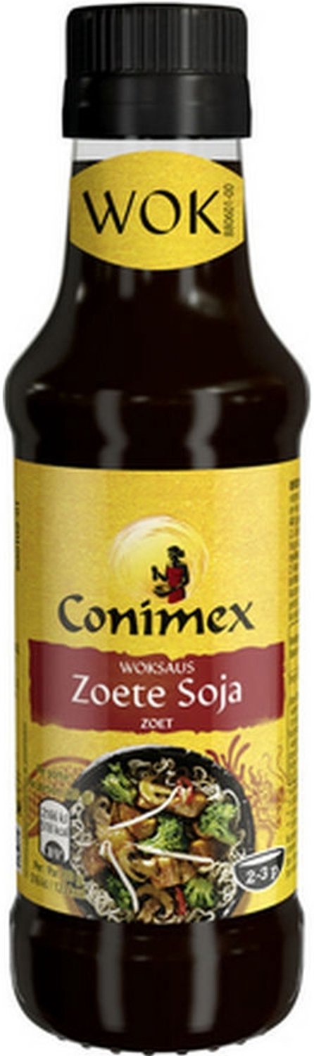 Conimex | Woksaus | Zoete Soja | 6 x 175 ml