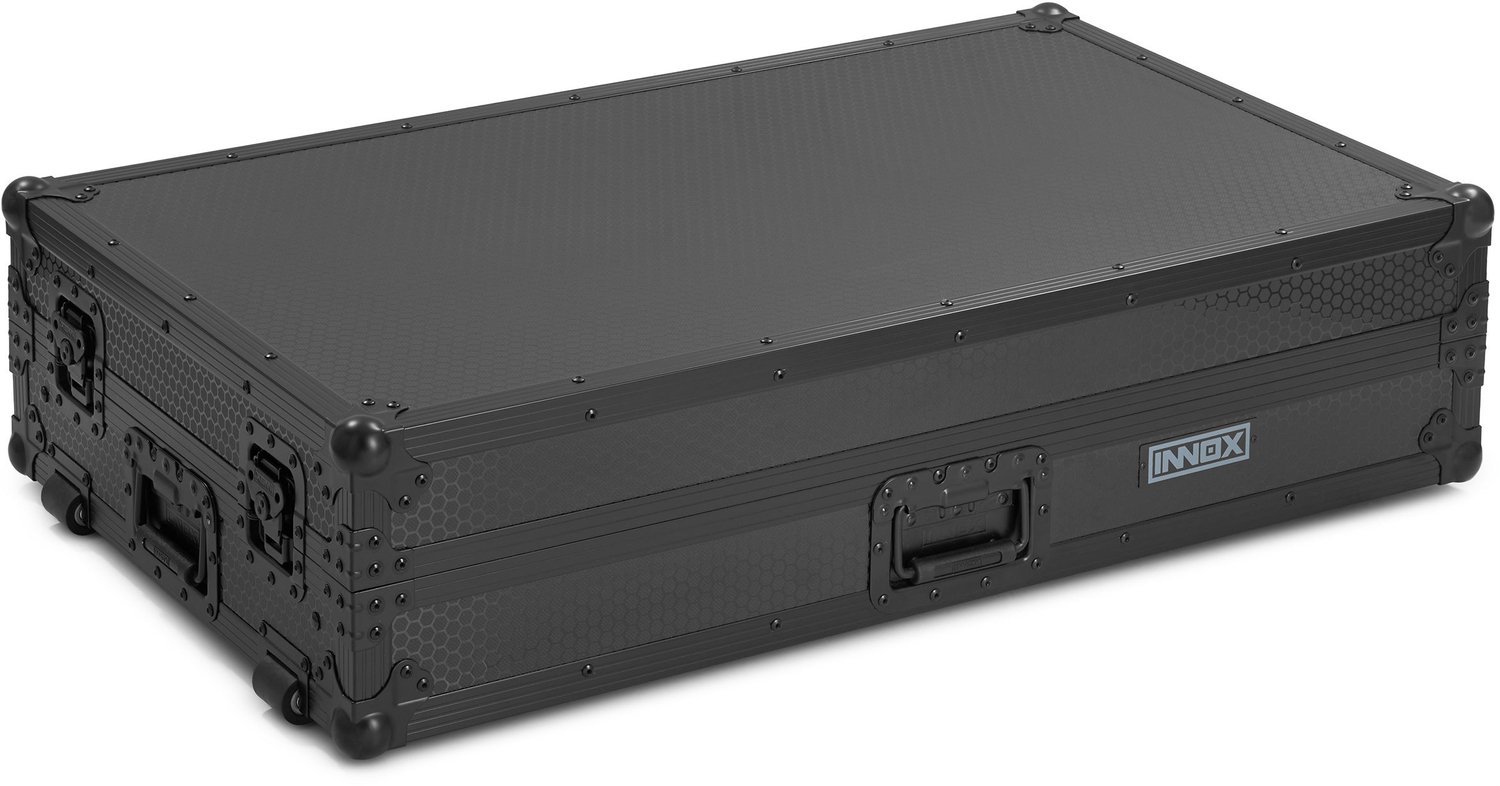 Flightcase trolly voor Alpha Theta XDJAZ met laptop tray - Innox - Multikleur