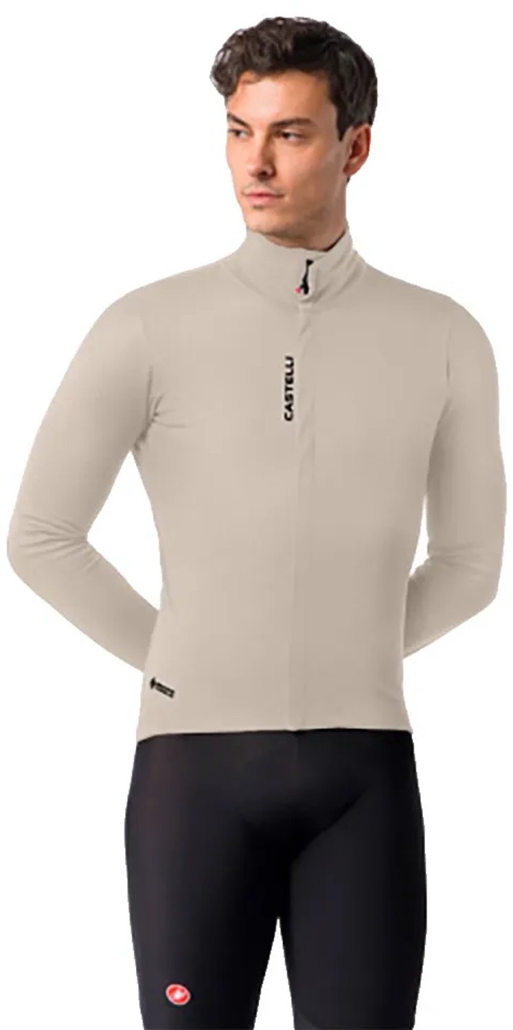 Castelli Ideale Gore-tex Infinium™ Windstopper® Jas Beige L Man