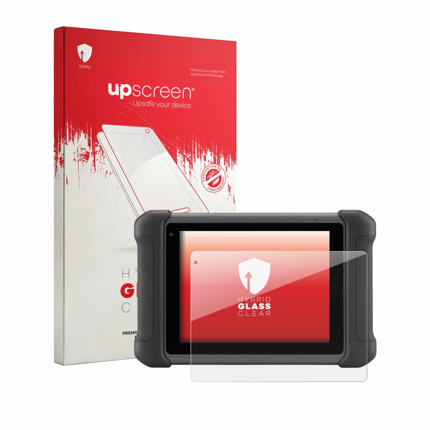 upscreen - Screenprotector voor Autel MaxiSys MS906 - Folie Beschermfolie Beschermglas transparant