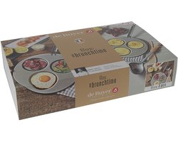 Spatelset - 3-delig - Hout en staal - Voor pannenkoeken en blini