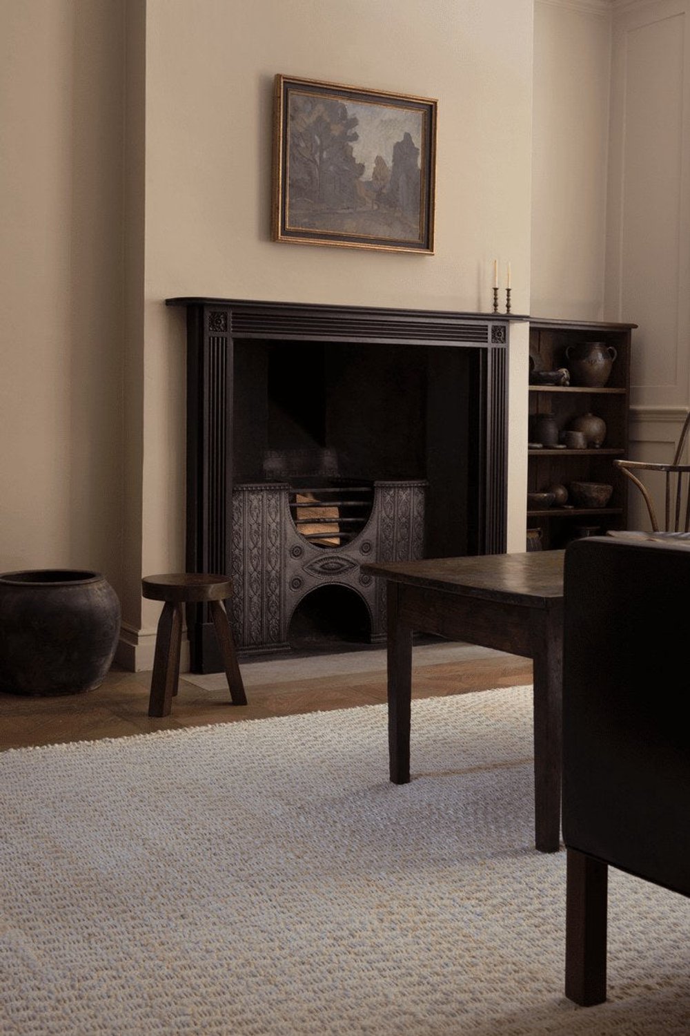 Layered LBABW Vloerkleed - Wit - Rechthoekig, Loper - Jute, Wol - Eetkamer, Woonkamer, Slaapkamer - Geometrisch - Modern, Scandinavisch, foto 2