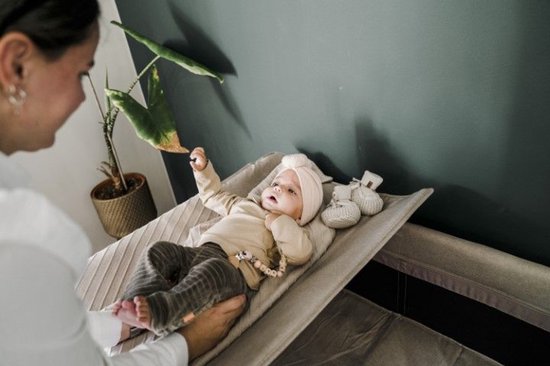 Novi Baby Nora Luxe Campingbed - Beige/Zwart - reisbed - Inclusief transporttas - Inclusief verschoonblad -Inclusief bodemverhoger — afbeelding 5