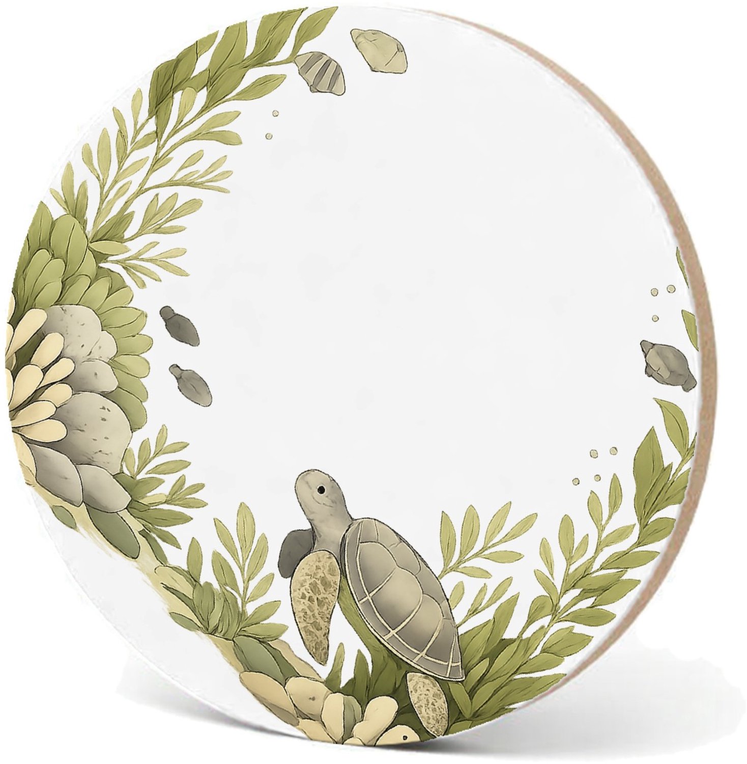Mr Cadeautjes MDF fotolijst - design Onderwater-omlijsting met luchtige kern | cadeau Wit