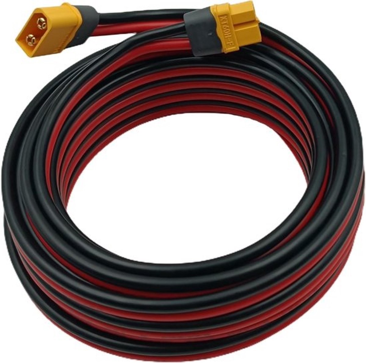 6m XT60 verlengkabel 12AWG voor EcoFlow Powerstation - Belgische Stekker naar Bus