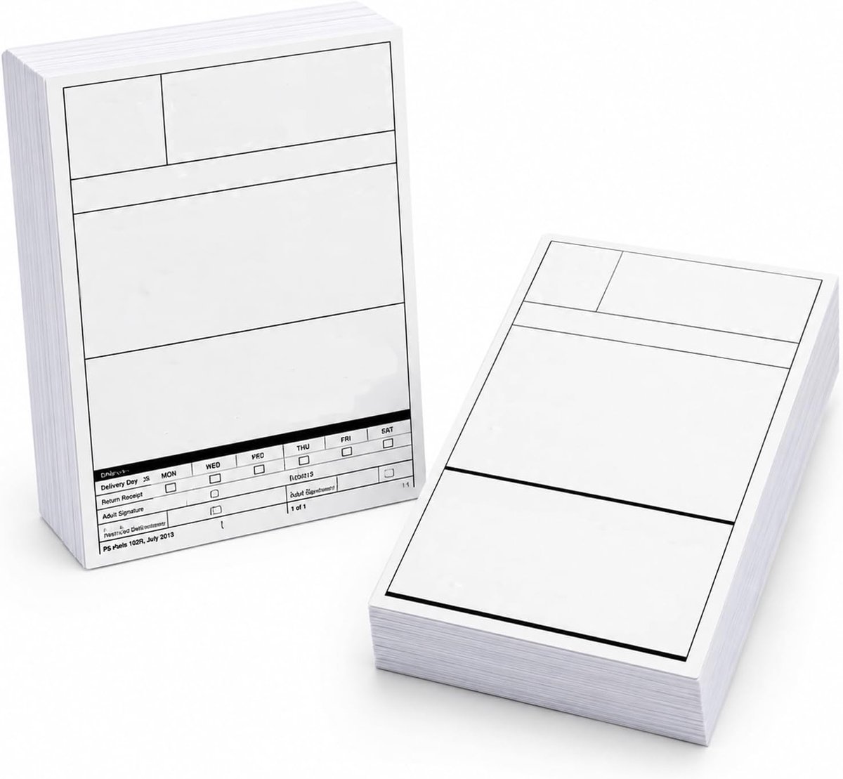 Verzendlabels 4 x 6 Inch 500 Vellen, 2 x 250 Vellen, 102 x 152 mm Zelfklevende Thermische Etiketten, BPA Vrij Thermopapier voor Labelprinters, Pakketverzending en Adreslabels