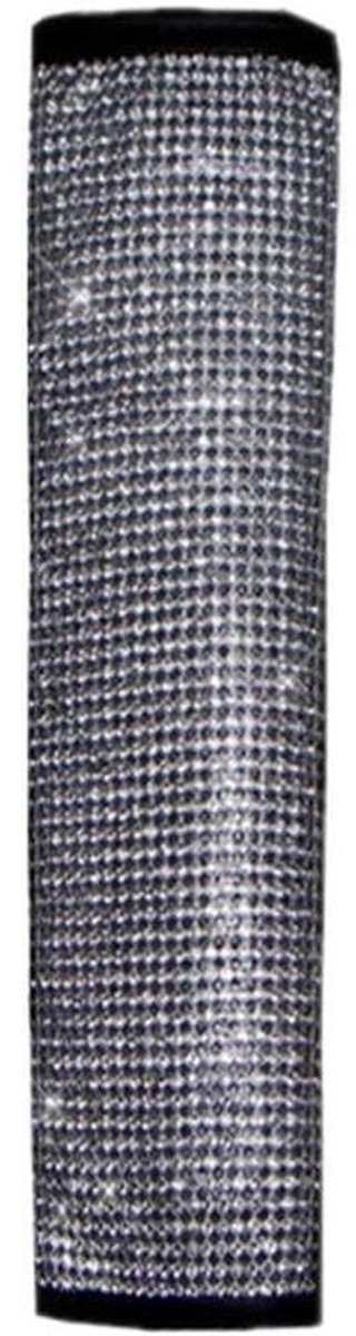 Gordelbeschermer - Veiligheidsgordel Clips - Comfortabel Reizen - Zacht En Veilig - 24x7cm - Zilver