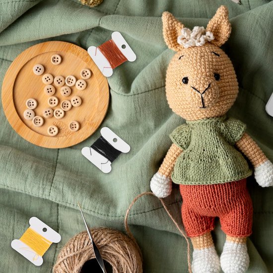 200 stuks borduurgaren opbergkaart Bobbins draadkaart plastic zijde spoelen draadkaarten kruissteek garenkaart borduurgaren-organisator borduurgarenspoelen voor het opbergen van borduurgaren — afbeelding 5