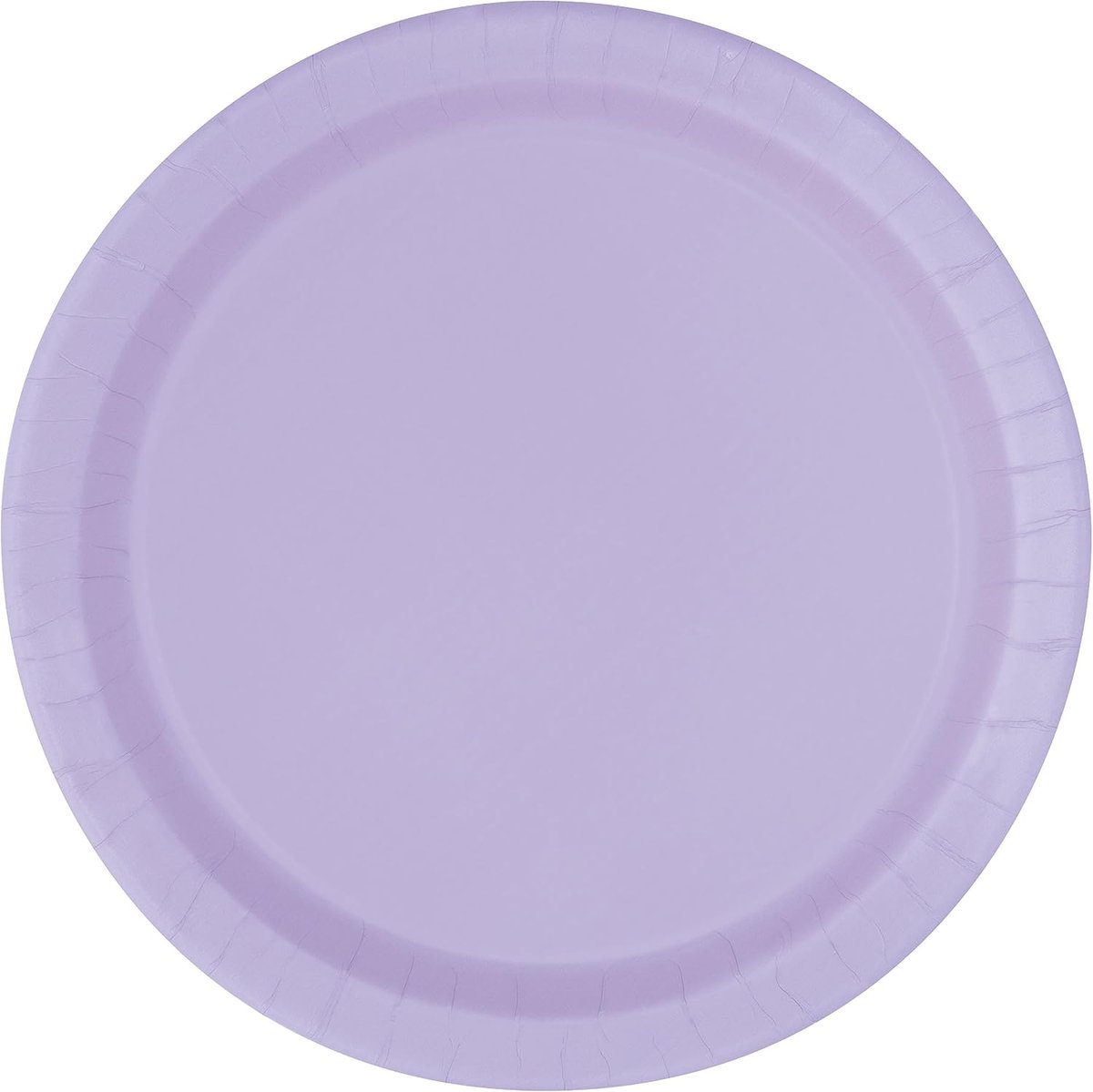 borden - 23 cm - lavendelkleuren - verpakking van 16 stuks