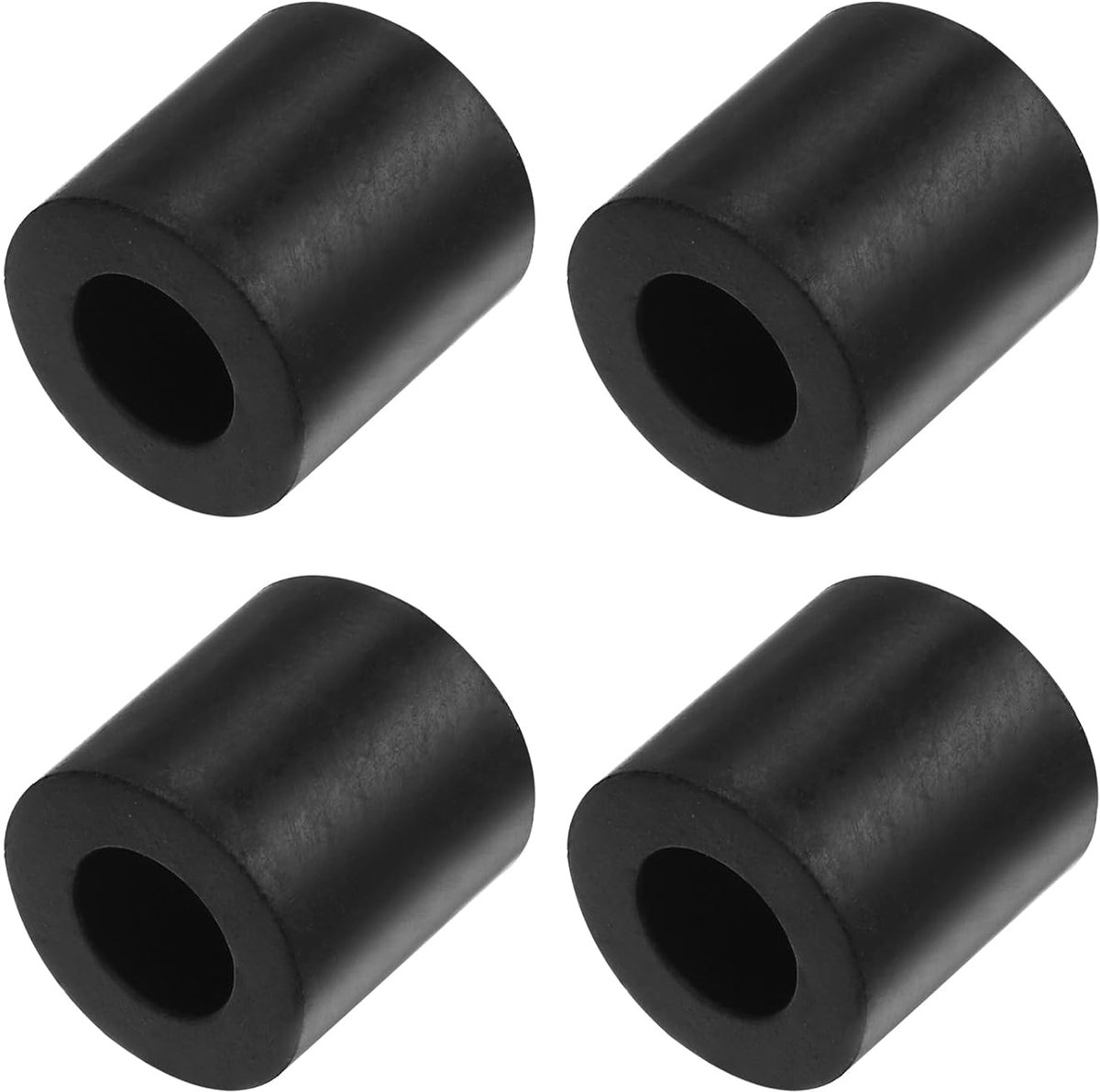 Dailygoods- Spacers 4 Stuks - Rubber - Antivibratie-isolatiepads - Geluidsreductie - Schokabsorptie - Demping - Duurzaam Materiaal - Dempers