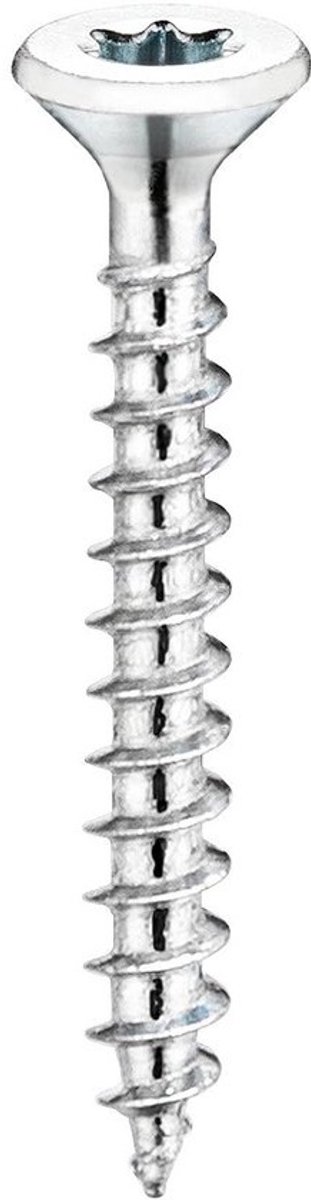 Universele schroeven 4,0 x 30 mm Verzonken Kop Torx Aandrijving 1 kg Verpakking