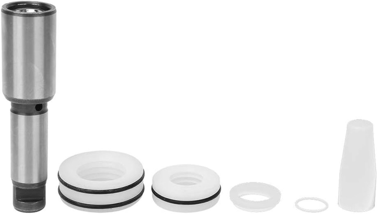 Dailygoods- Complete Zuigerstangen Hoogwaardig Koolstofstaal - Afdichtingsset - Gespiegeld Oppervlak - Duurzaam - Professionele Kwaliteit - Hoge Hardh