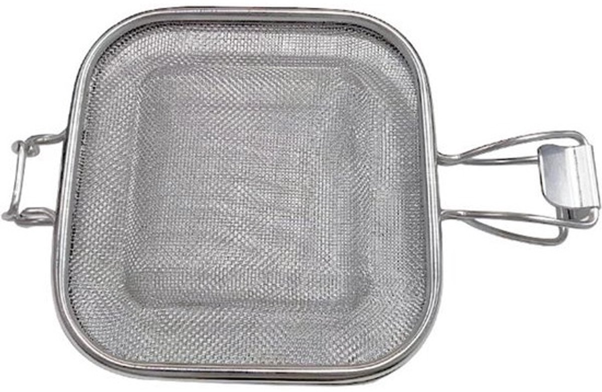 Sandwich Grill Net - Tosti Broodrooster - Brood Bakken - Roestvrij Staal - Huishoudelijk - Zilver