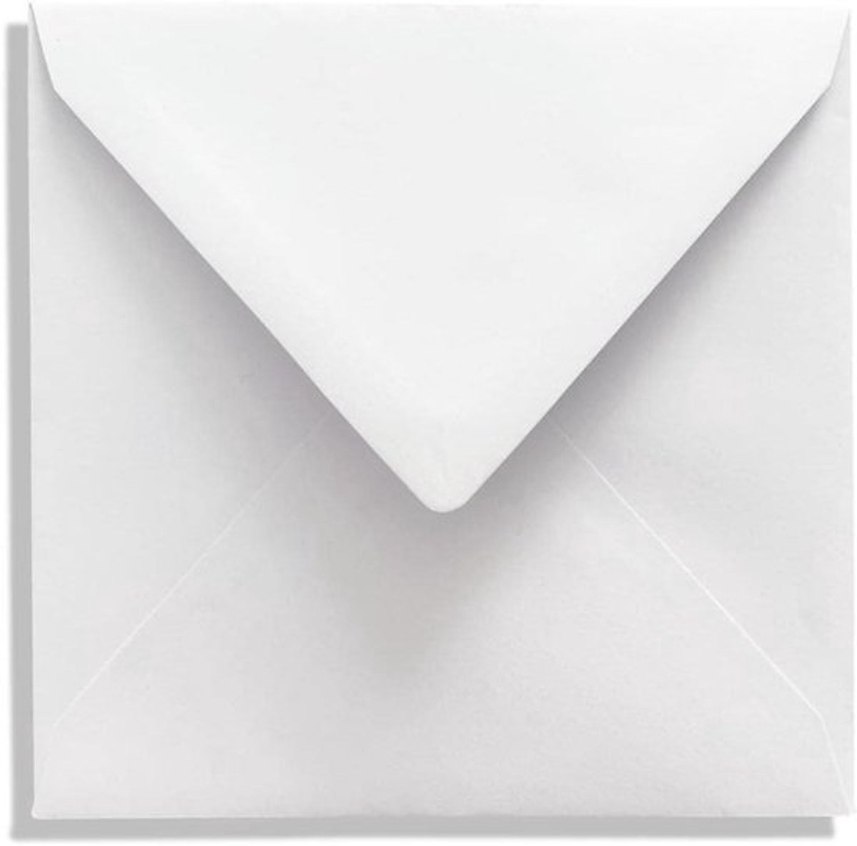 Vierkante Enveloppen - Papieren Omhulsels - Kaarten Versturen - Extra Stevig Papier - 16x16cm 500 Stuks - Wit