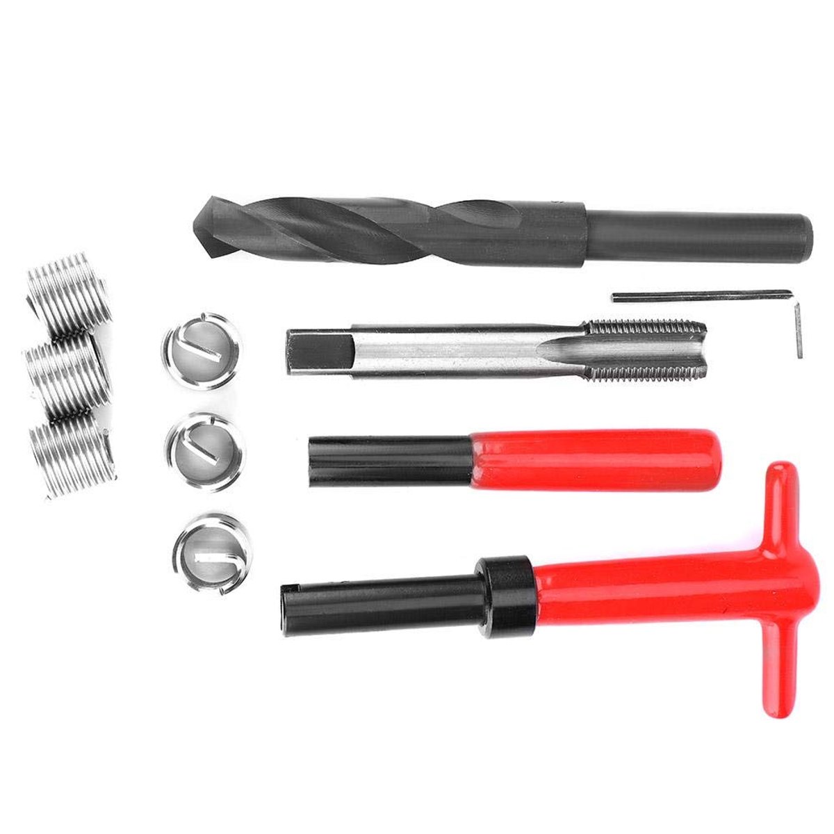 Dailygoods - Schroefdraadreparatieset M16x1,5 - Hoogwaardig Roestvrij Staal - Duurzaam Gereedschap - Multifunctioneel Gebruik - Reparatie Accessoires.