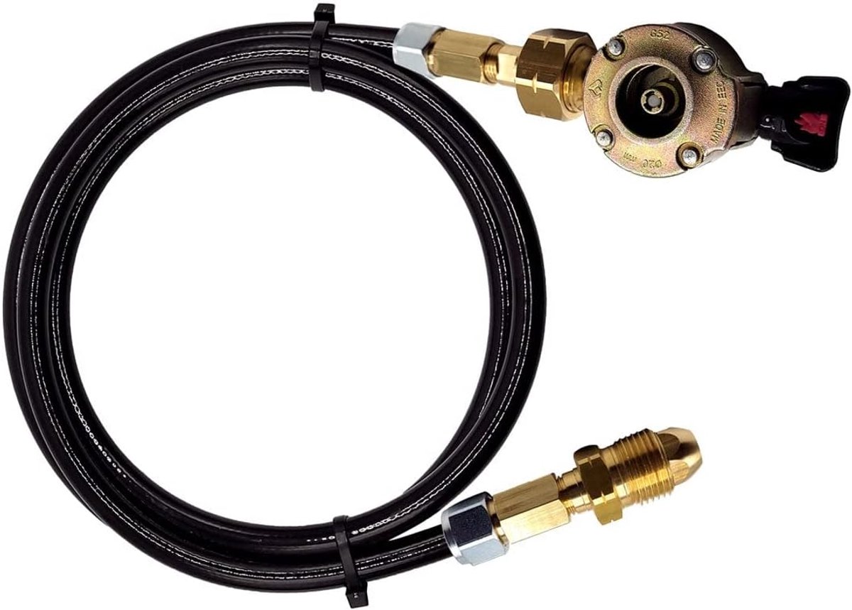 21mm Clip Op Adapter Gasfles Filler Set Met UK POL Gas Fles Adapter Voor Vullen Lege Gasflessen 3 Meter