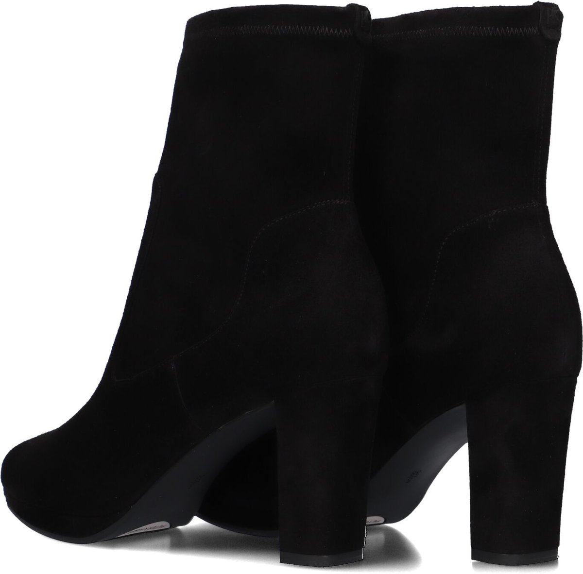 Peter Kaiser 75321 Enkellaarsjes Dames - Zwart - Maat 38,5