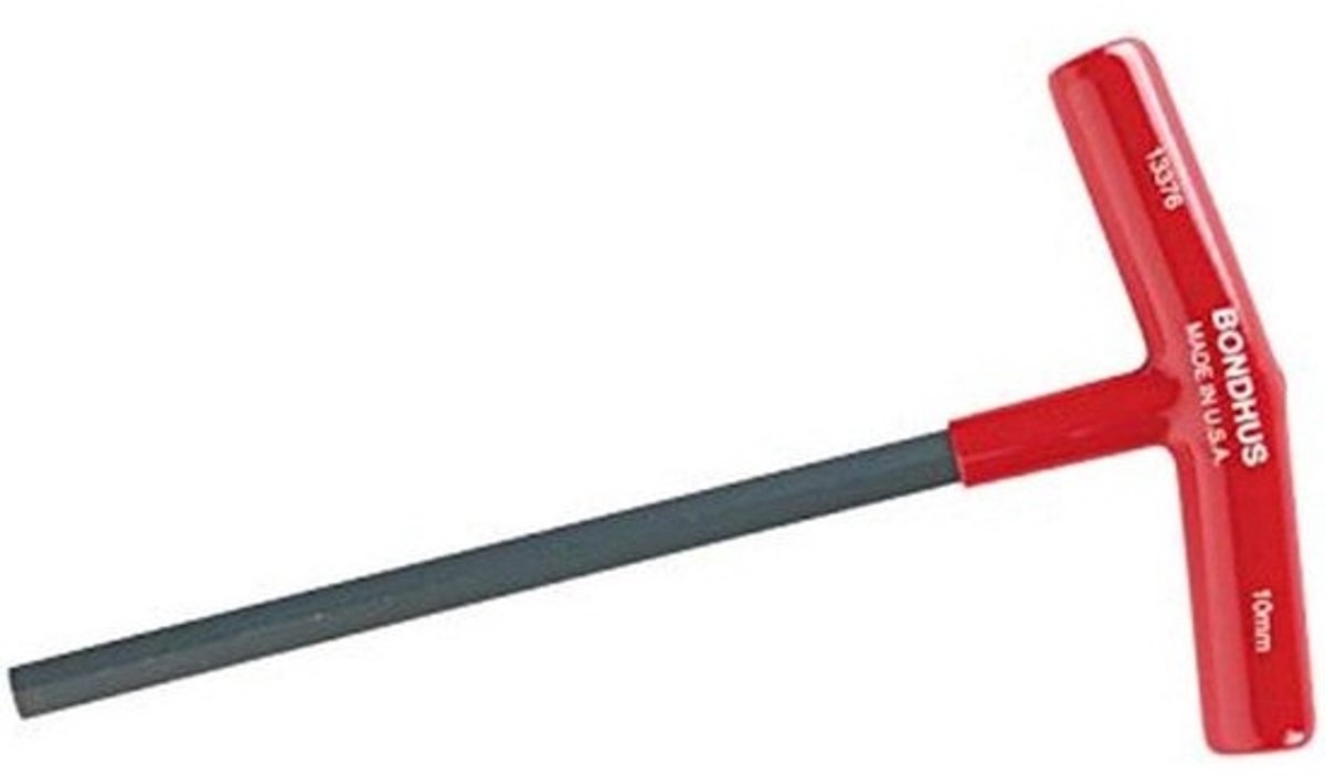 Metrische T-Inbussleutel - Rood