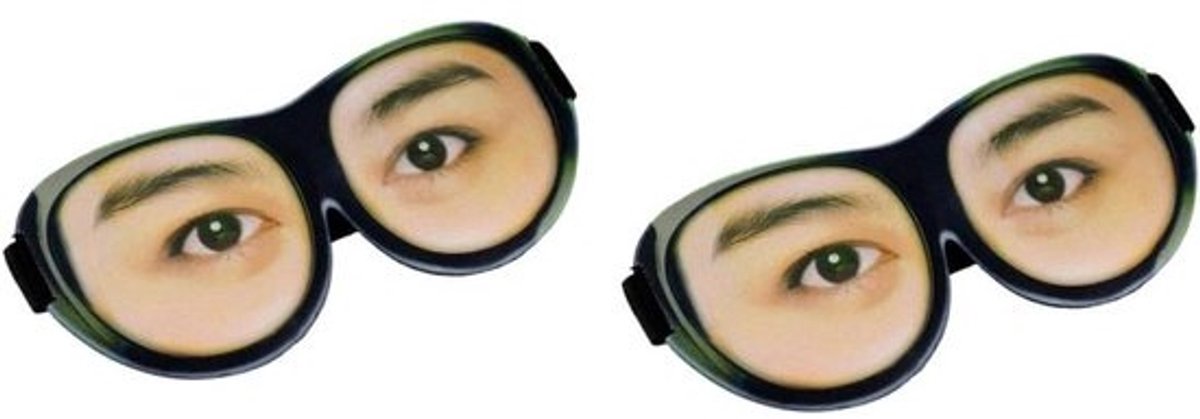 Oogmasker Slaap - Slaapmasker Oogkap - Oogvermoeidheid Verlichten - 3D Pasvorm - 17 x 75 x 24 cm - Zoals Getoond