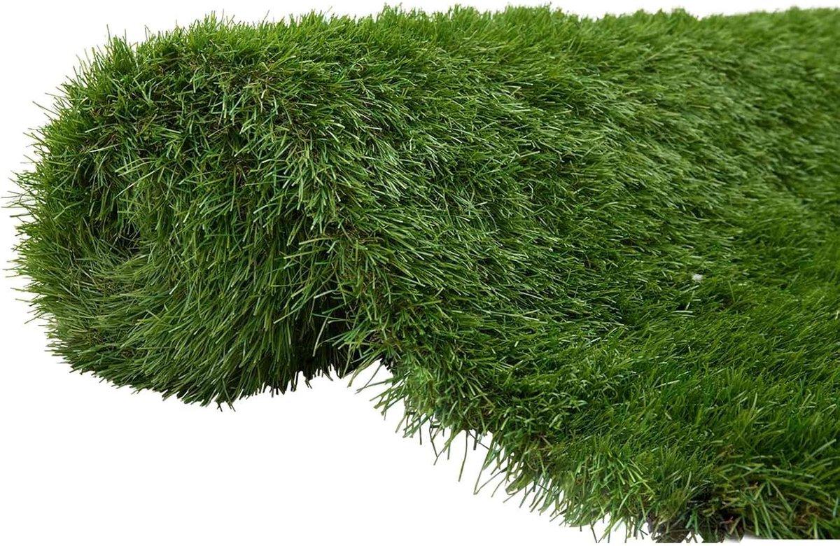 Kunstgras Groen 1 x 8 m / 50 mm PP & PE