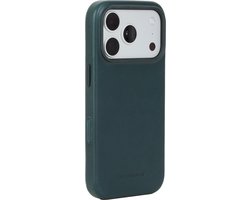 Troubadour Lederen Hoesje – Geschikt voor iPhone 18 Pro – Gemaakt van premiumleder – Ontwikkelt unieke patina – MagSafe compatible - Groen