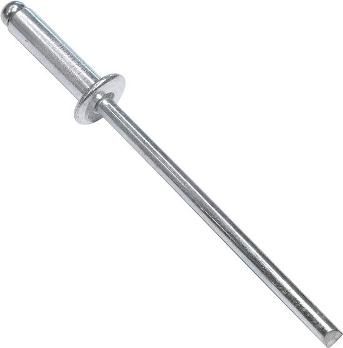 Blindklinknagels Aluminium/Staal - Popnagels Klinknagels - Metaal Verbinden - Niet-verwijderbaar Bevestiging - Ø3.2x8mm - 100 stuks - Zilverkleurig