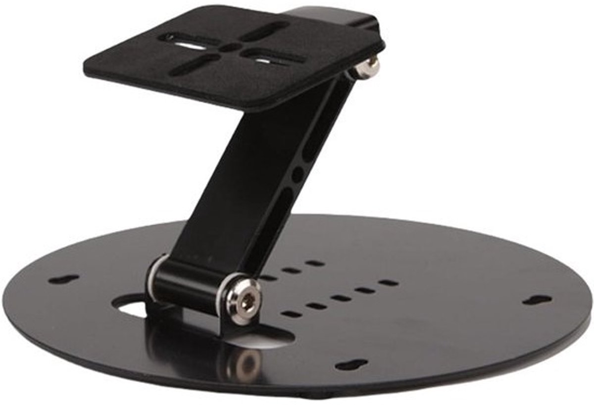 Projectorstandaard - Beamerhouder - Presentaties Geven - Robuuste Metalen Constructie - 16 x 16 x 9 cm - Zwart