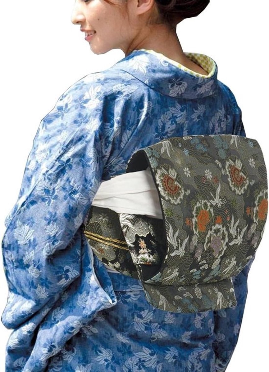 Dames Kimono Riem - Obi Band - Kostuum Accessoire - Jacquard Weefsel - 120-140cm Lengte - Vintage