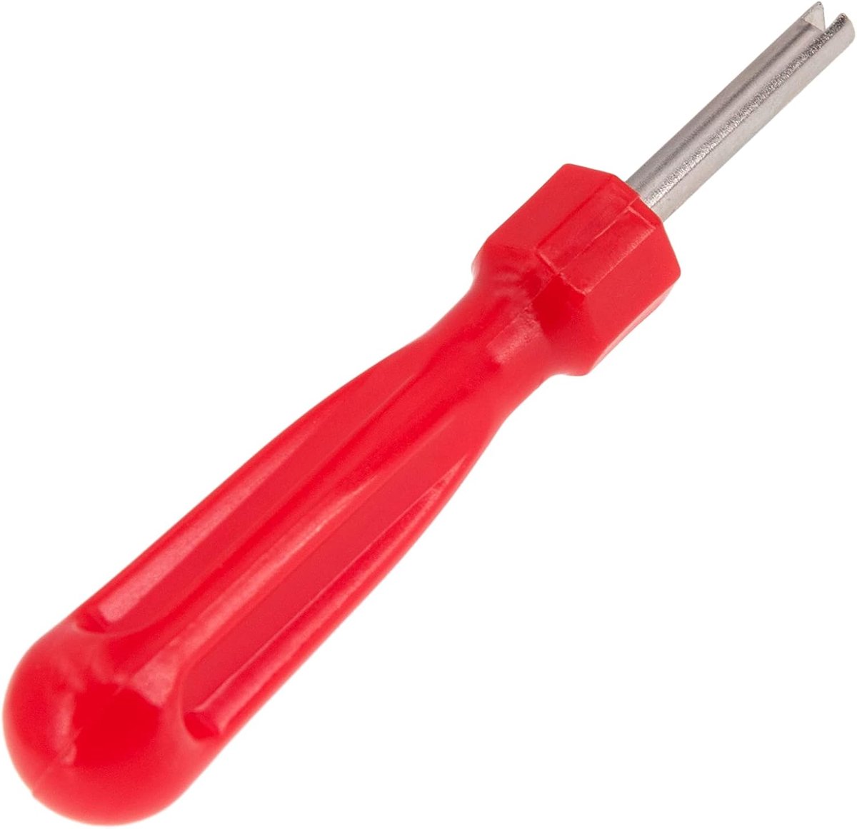 Levando ventielschroevendraaier voor bandenventielen, 5 stuks, rood, bandenventielverwijderaar voor alle gangbare wielventielen van autobanden, ideaal als bandengereedschap of accessoire voor bandenmontage