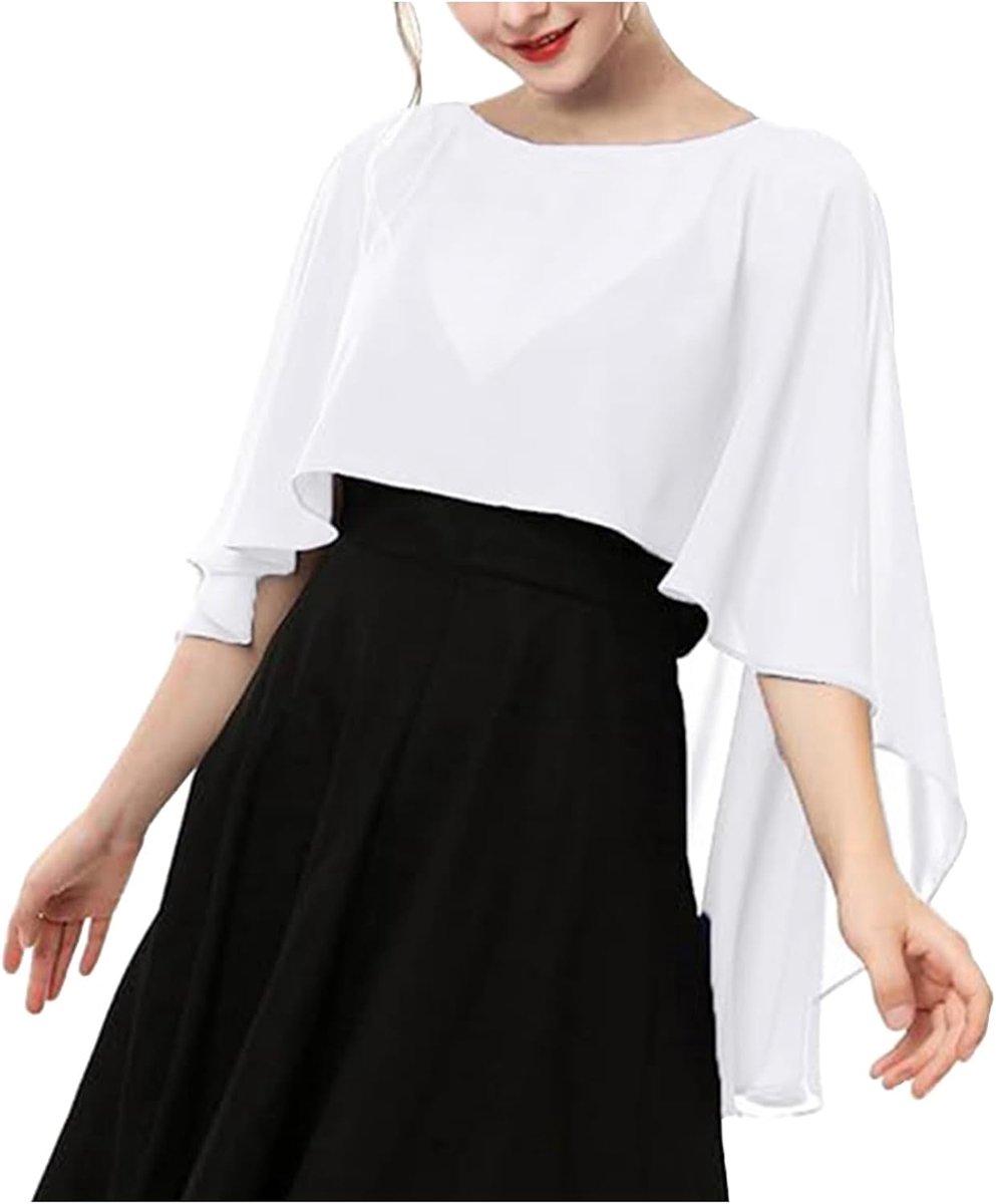 Zachte chiffon sjaal, sjaal, omslagdoek voor jurken, accessoires voor vrouwen