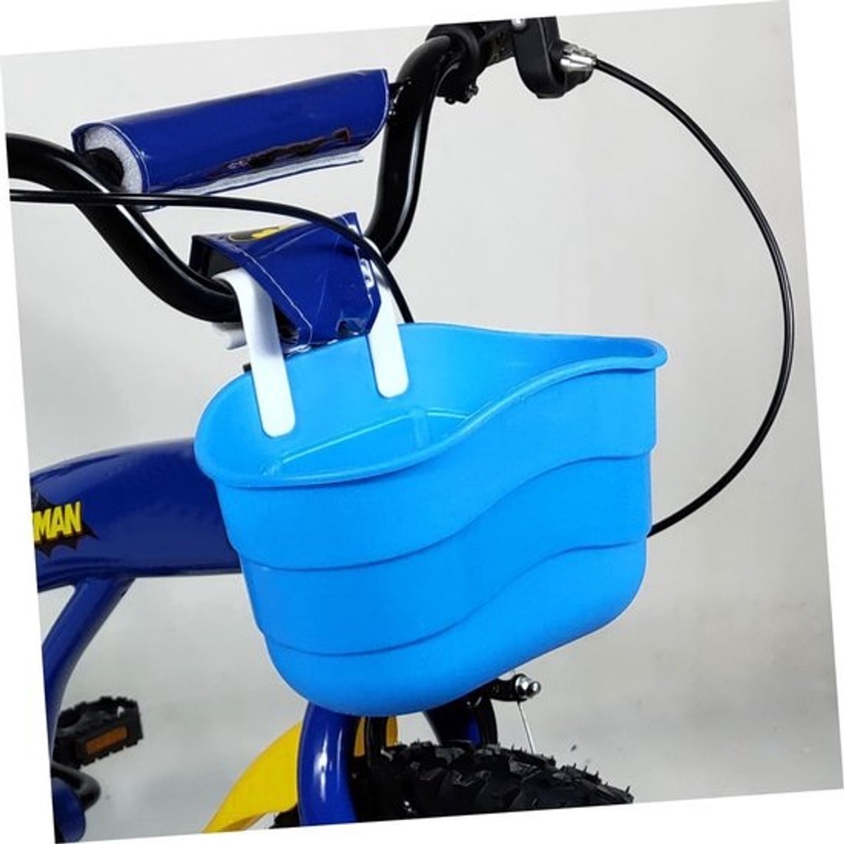 Kinderfietsmand - Scootermand - Spullen Meenemen - Zonder Gereedschap - 24.5cm - Rood