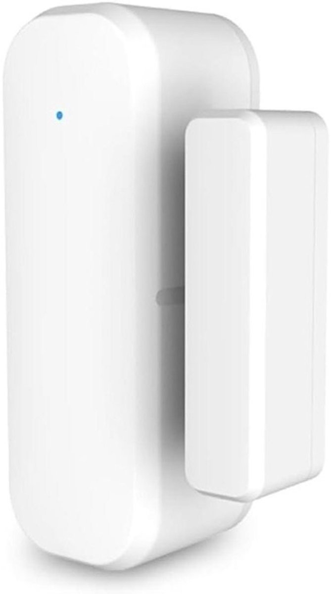 Deur Raam Sensor - Slimme Detector - Huisbeveiliging - Zigbee Hub Vereist - One Size - Wit