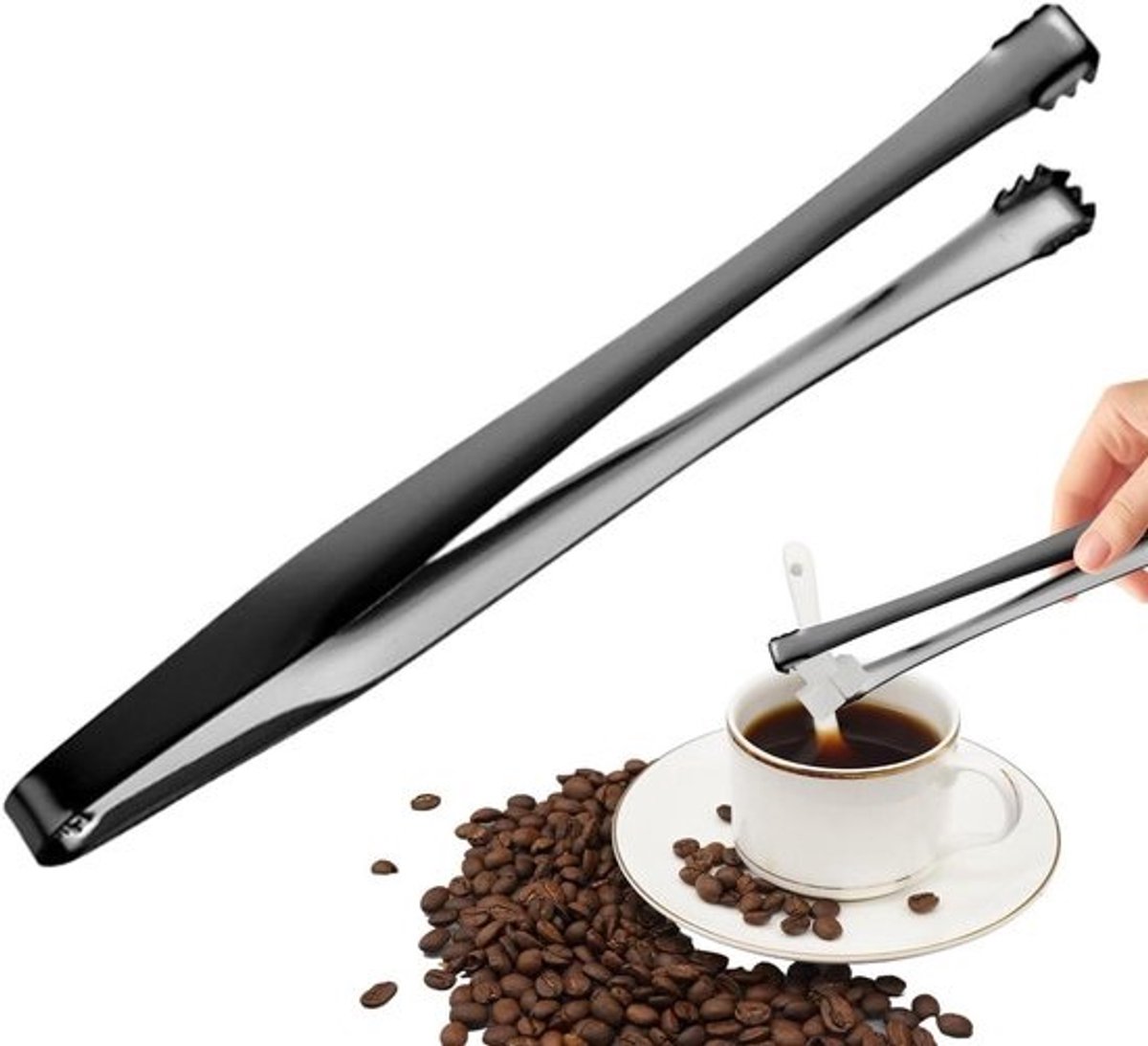 Ei Chalaza Verwijderaar - Eier Gadget - Keuken Voorbereiding - Roestvrij Staal - N.v.t. - Zwart