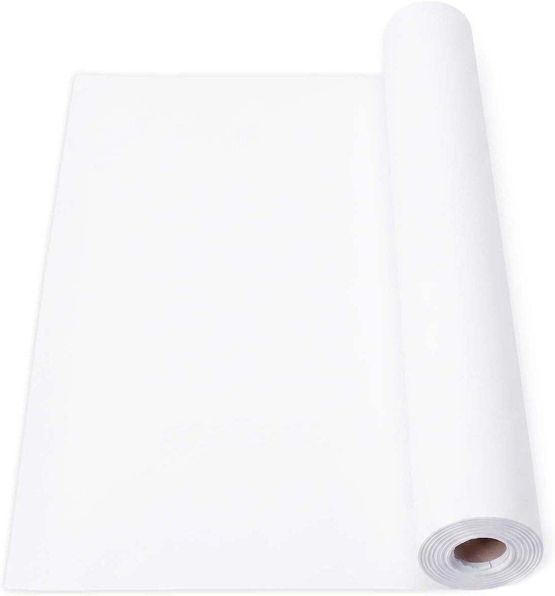 Paper Roll, White Easel Paper Roll 44 cm x 15 m, Recycled Art Paper for Painting, Sketching, Coloring, Poster Making, Crafts, School, Home and Creative Projects