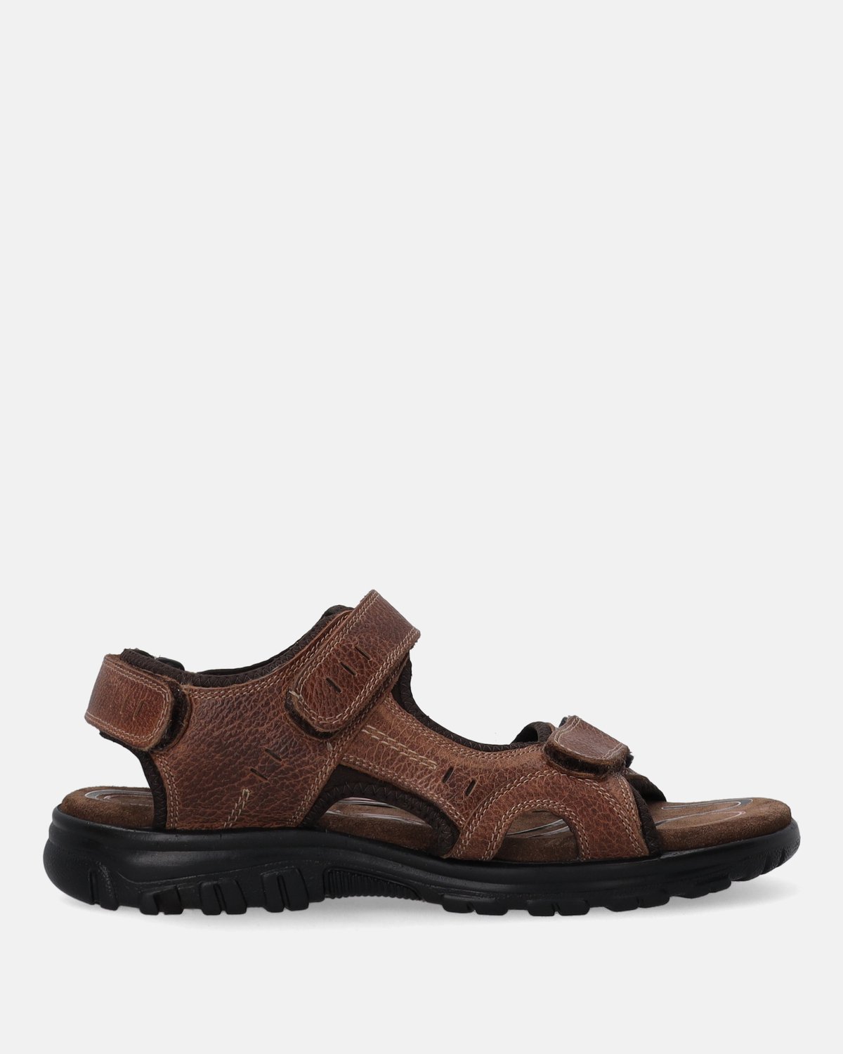 Venezia Heren Sandalen Leer Vintage Bruin