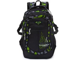 Stoere Jongens Schooltas Tiener Rugzak Waterdicht Groot Capaciteit