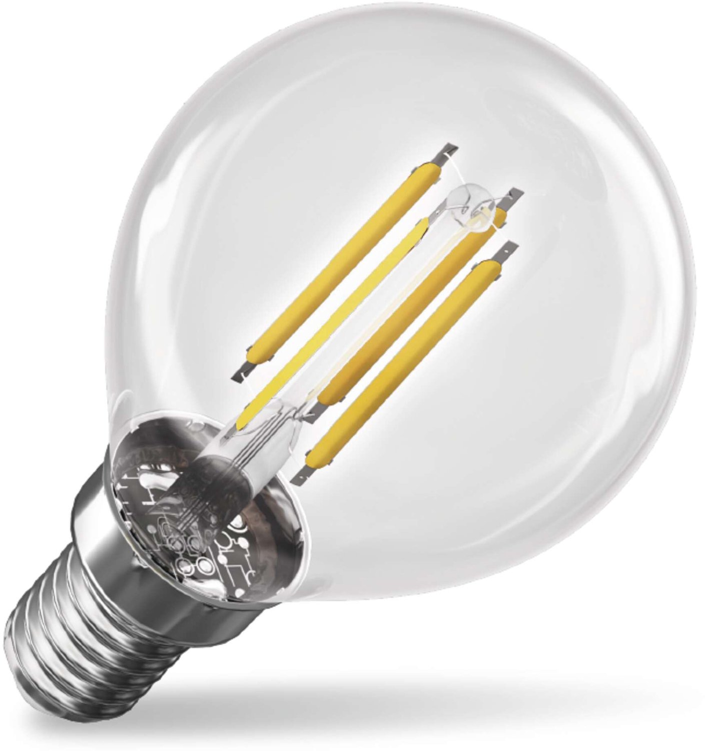 EMOS LED-lamp Filament Mini Globe A-klasse / E14 / 3,8 W (60 W) / 806 lm / warmwit, ZF1A42