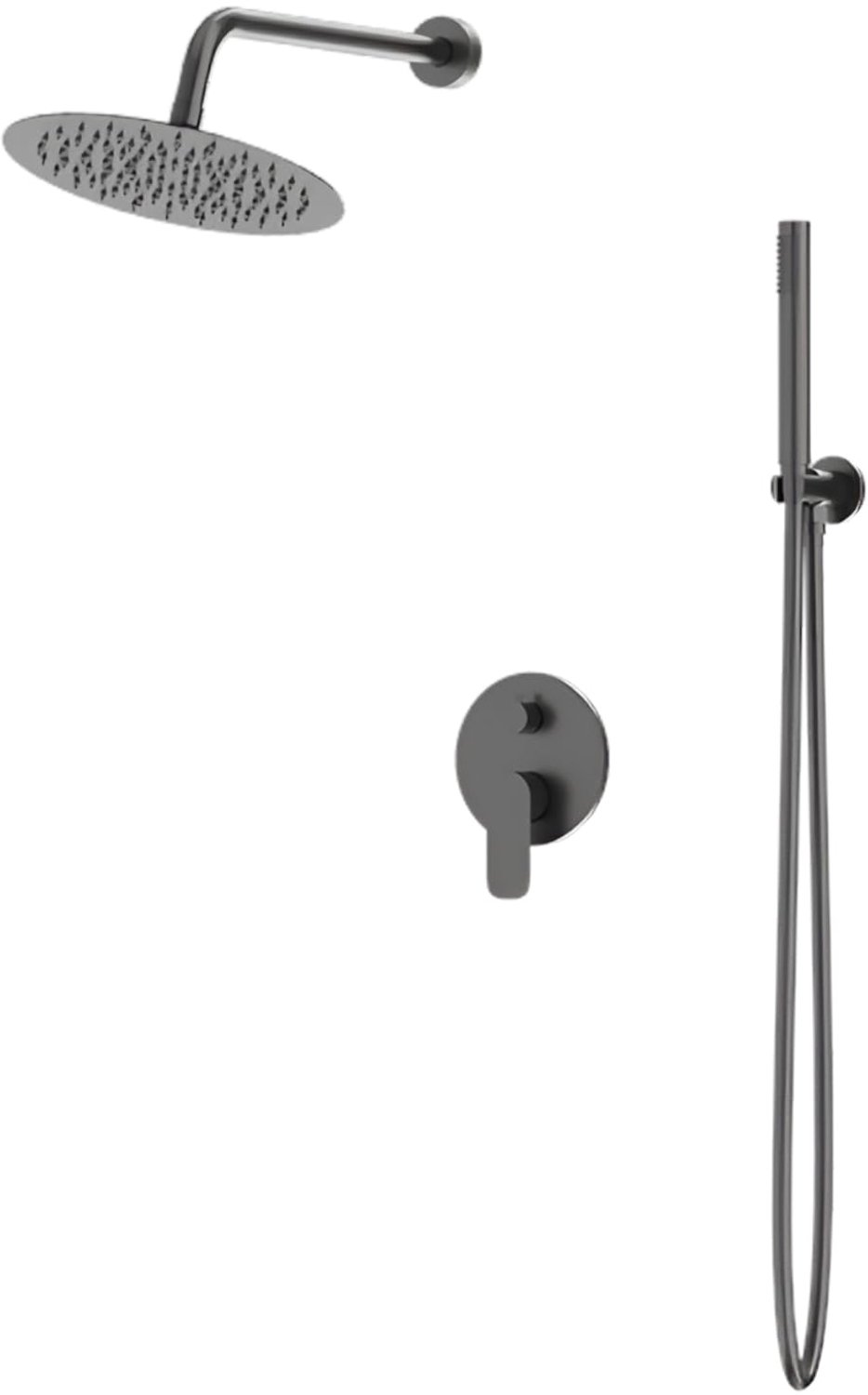 LAVITA douchekraan Spark Gunmetal