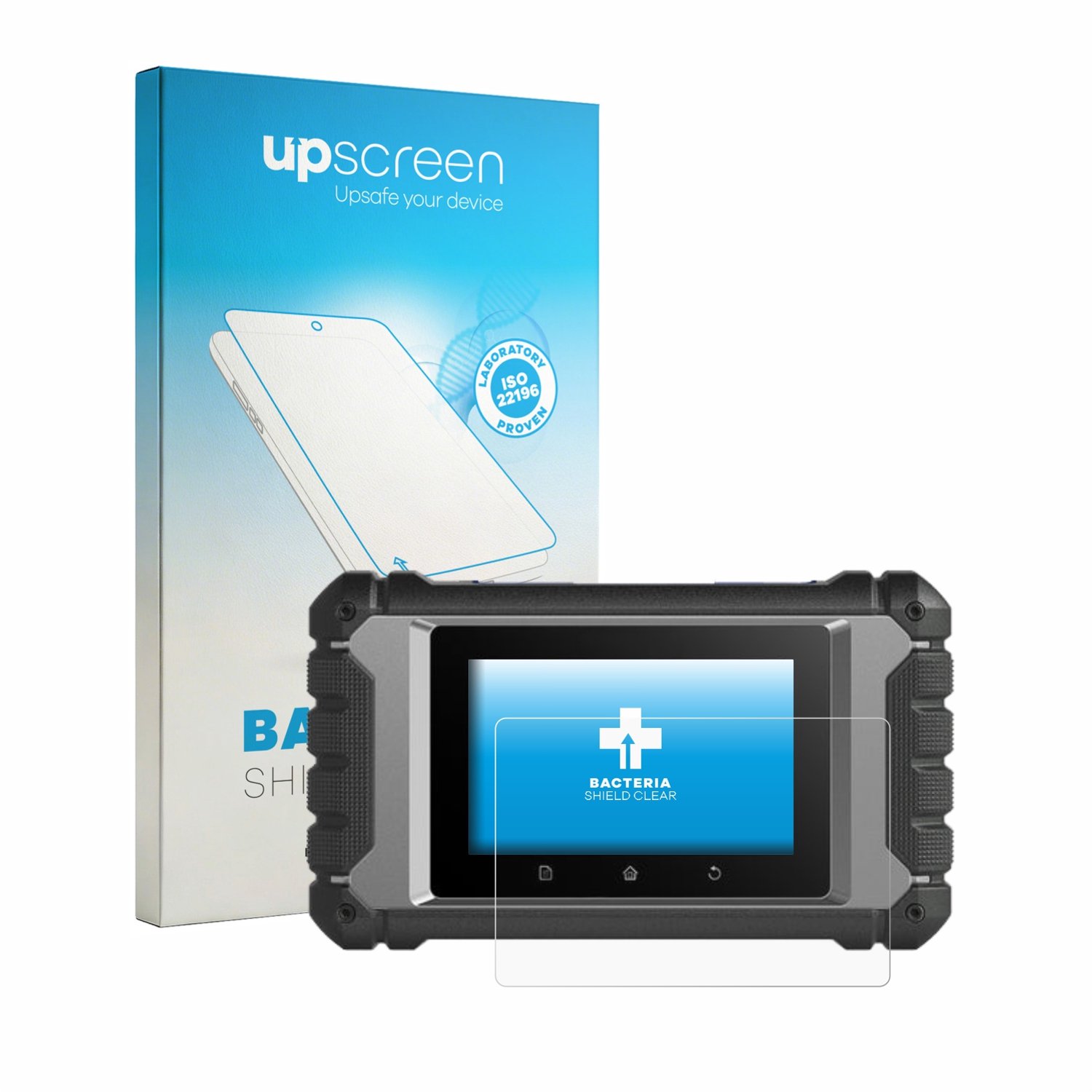 upscreen - Screenprotector voor Topdon ArtiDiag EU - Folie Beschermfolie transparant antibacterieel
